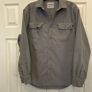 Mountain Khakis Chamois Relaxed Fit Long Sleeve Heavy Button Down Shirt Men's M